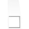 Ekena Millwork 5-in. W x 12-in. D x 12-in. H Monterey Architectural Grade PVC Knee Brace BRCP05X12X12MON - alternate 5